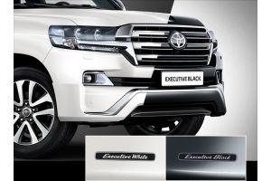 Решетка радиатора Executive Black для Toyota Land Cruiser 200 2016-